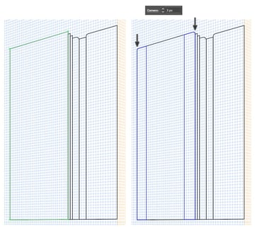 How to make a building in perspective 