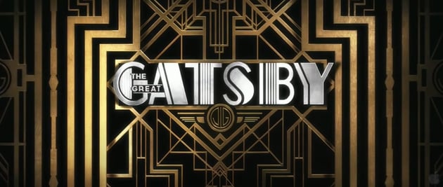 The Great Gatsby trailer, 2012.