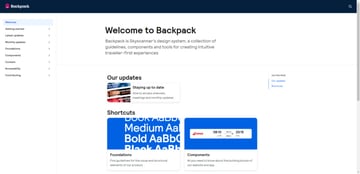 Backpack is the design system for Skyscanner