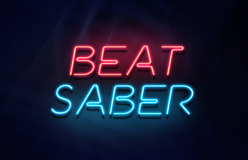 Image of beat saber logo font