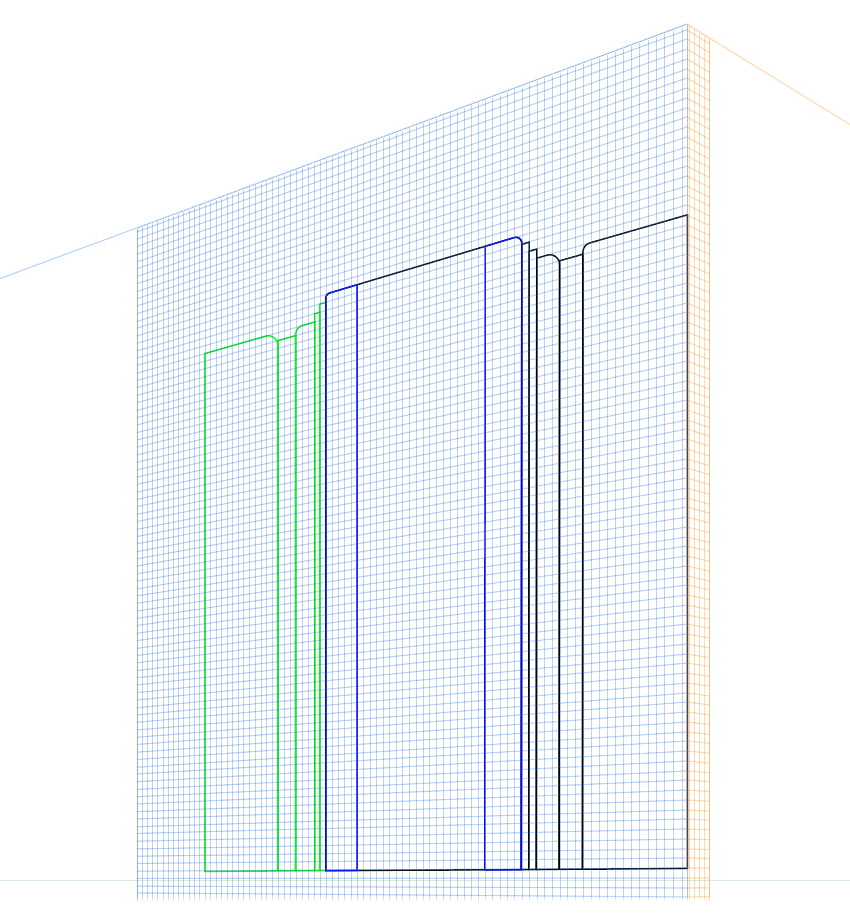 How to make the bulding facade