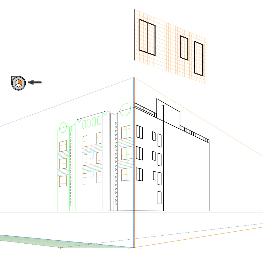 How to make the side building 