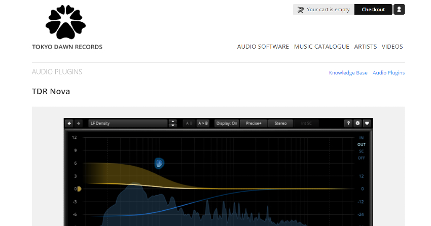 TDR Nova website thumbnail for an article on best Audacity plugins.