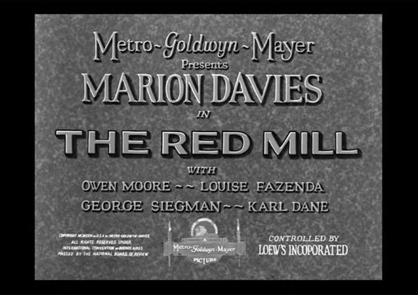 The Red Mill, 1927.