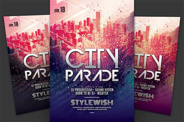 City Parade Flyer Template