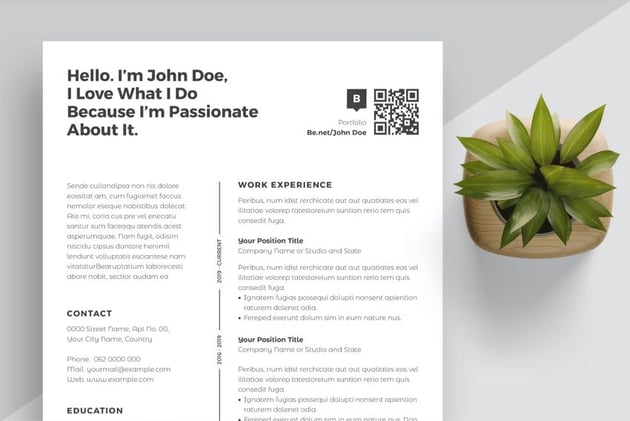 Using a conversational resume can show off your creativity and friendliness.