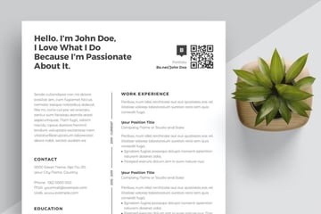Using a conversational resume can show off your creativity and friendliness.