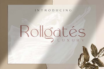 Rollgates Luxury Font