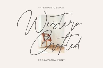 Cassavania Signature Elegant Luxury Font