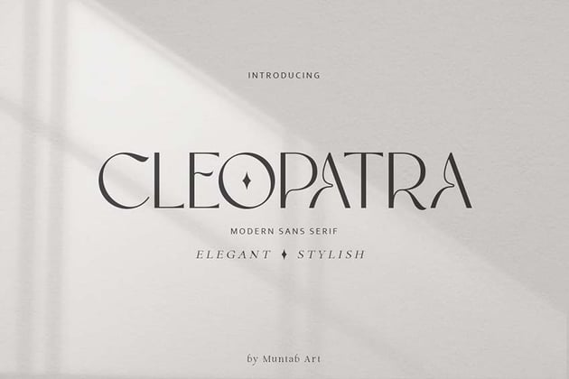 Cleopatra Modern Sans Serif