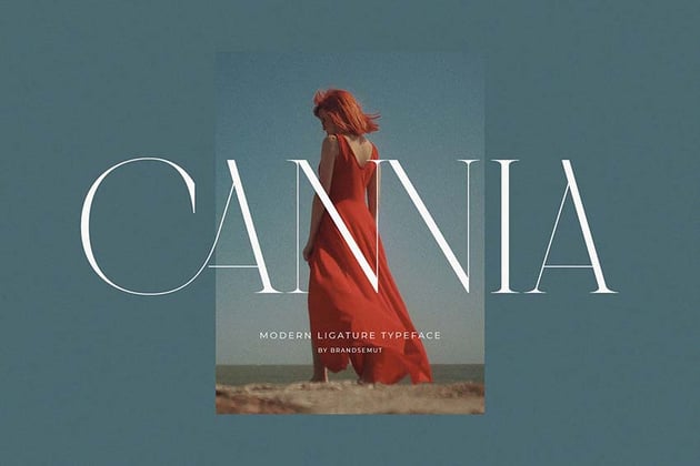 Cannia Ligature Typeface