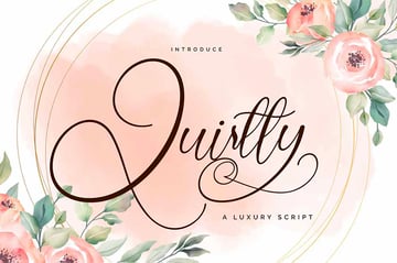 Quirtty Elegant Fonts