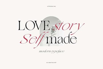 Love Story Self Made Modern Serif