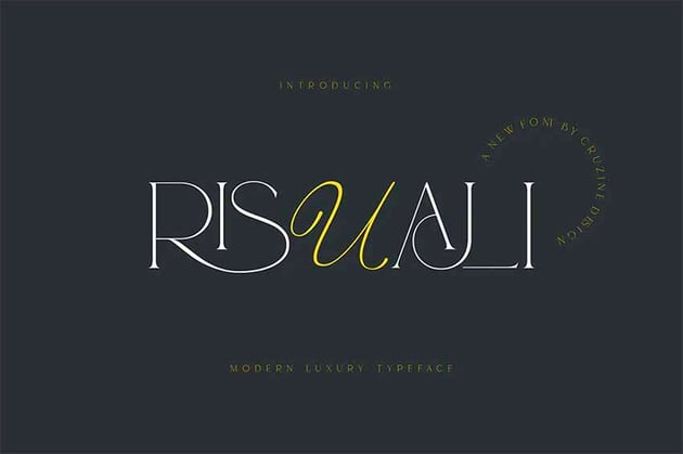 Risuali Modern Elegant Fonts