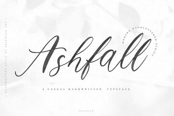 Ashfall - Sophisticated Fonts