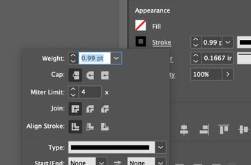 Stroke Settings in InDesign