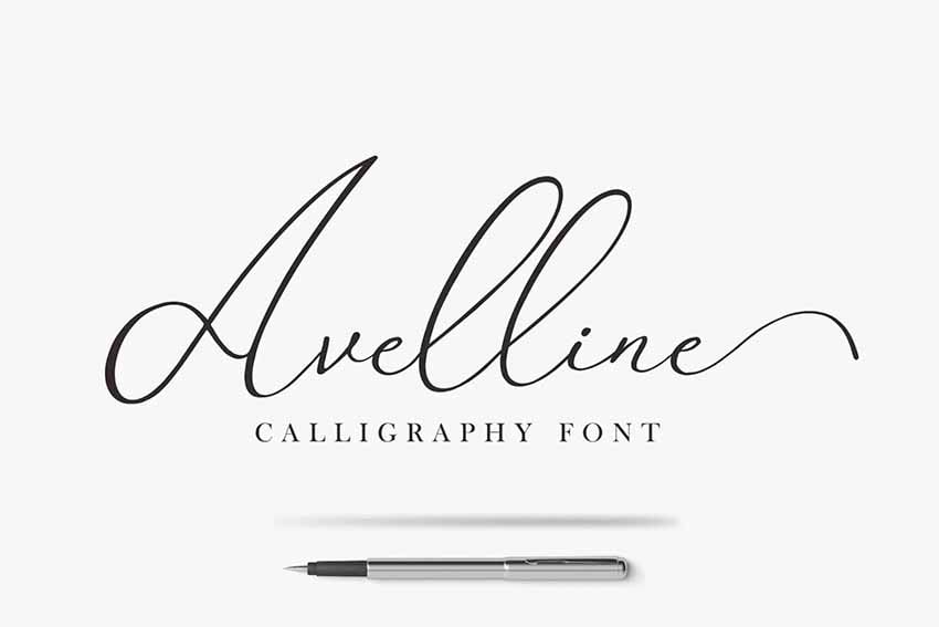 Avelline Classy Logo Fonts