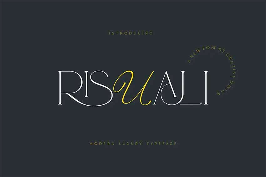 Risuali Modern Elegant Fonts