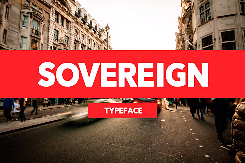 sovereign typeface