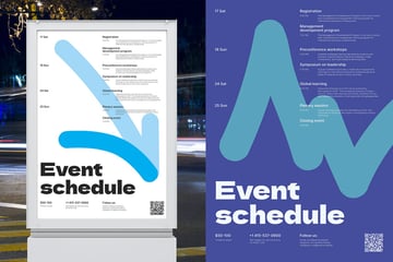 Event program template