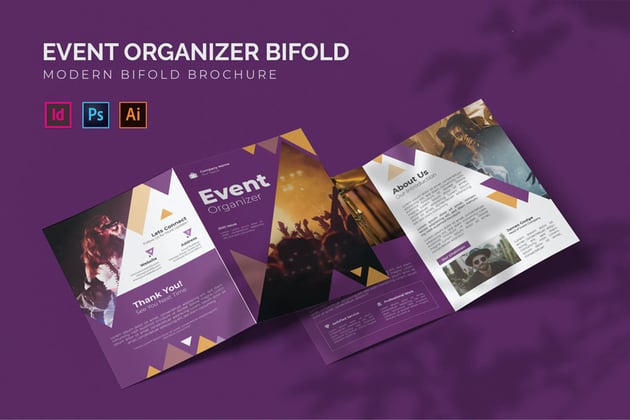 Bi fold event template