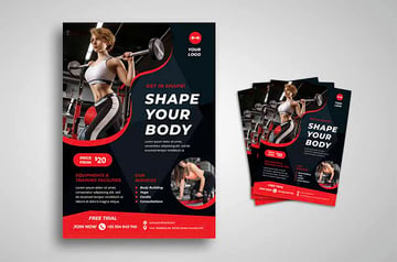 Shape Your Body Training Flyer