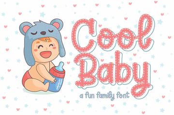 Cool Baby Stitch Font
