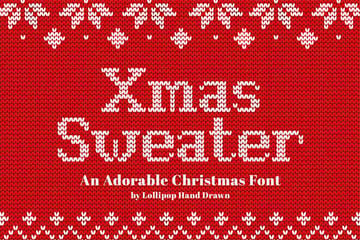 Xmas Sweater Font