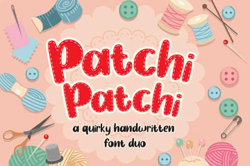 Patchi Patchi Stitch Font