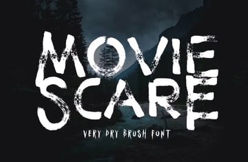 Movie Scare Logotype Font