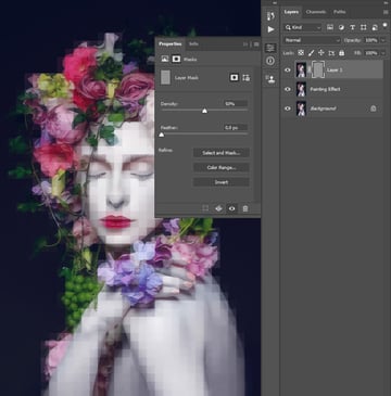 adding layer mask