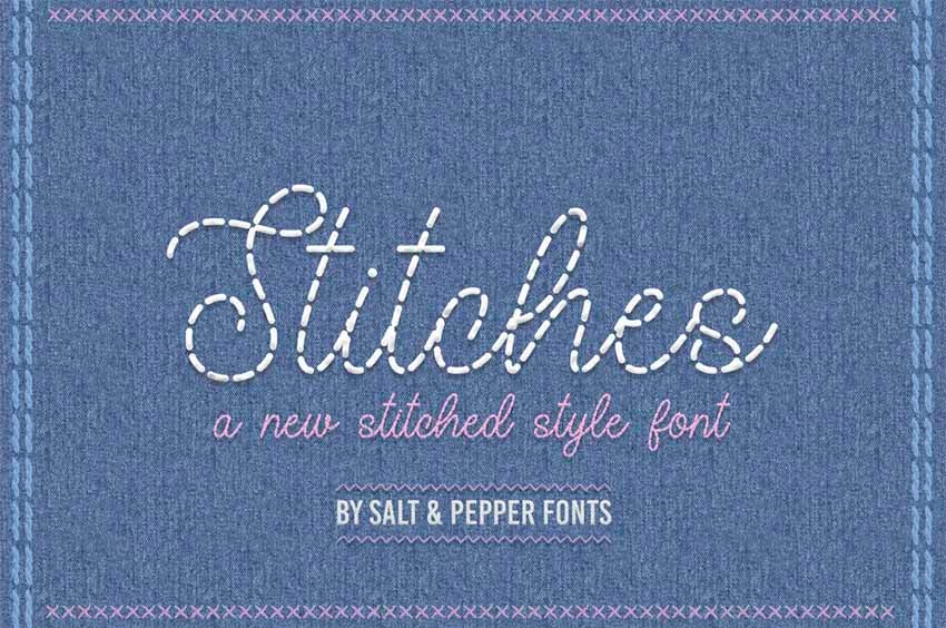 Stitches Font