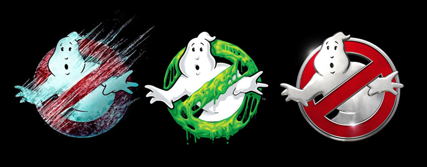 Ghostbusters logo variations