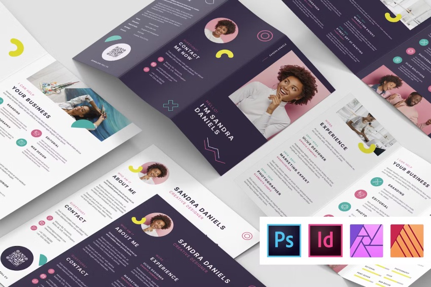The Resume – Brochures and Flyers Print Templates