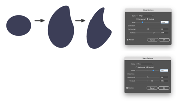 how to create dolphin's dorsal