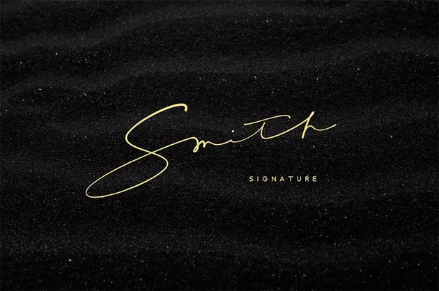 Smith Retro Signature Font