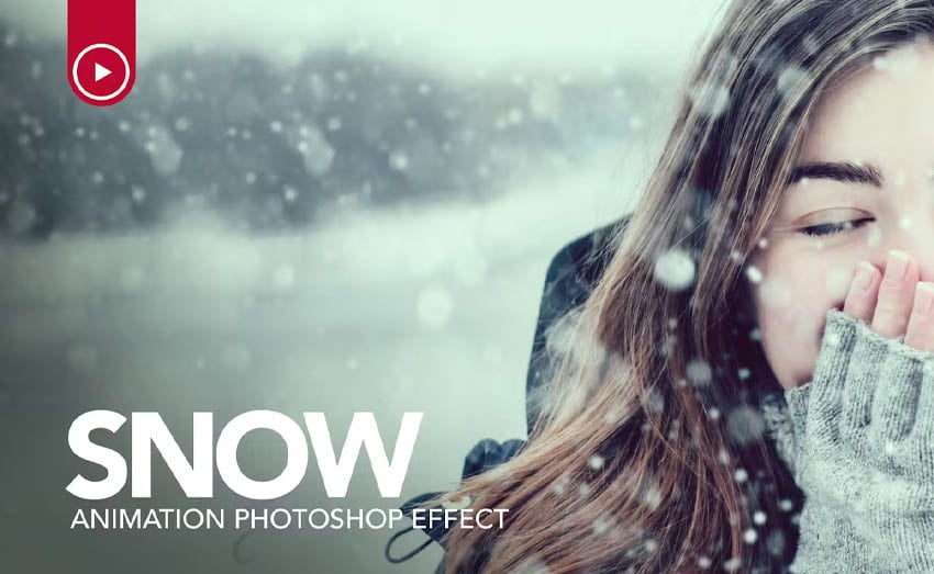 Snow Animation Photoshop Action