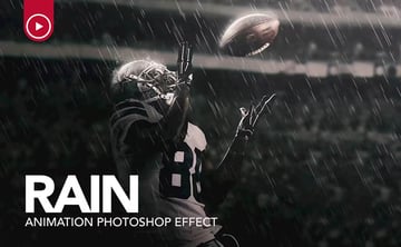 Rain Animation Photoshop Action