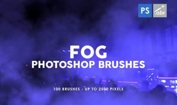 100 Fog Photoshop Stamp Brushes