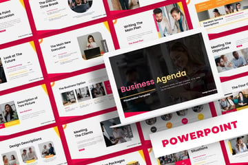 Business Agenda is a premium template from Envato Elements.