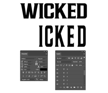 How to set up wicked font