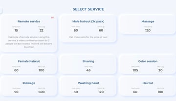 Try the Ozapp booking plugin in WordPress