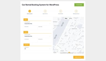 Car Rental Booking System for WordPress