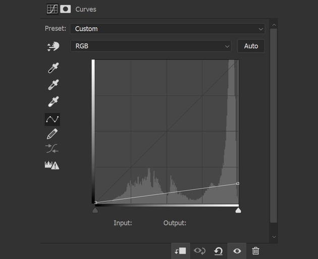 curve shadow settings 