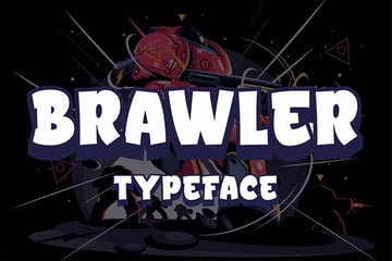 Brawler Gaming Typeface