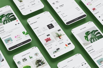 Plant E-commerce, Garden Shop & Flower Store App