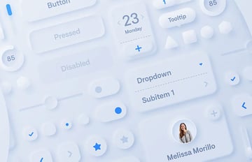 Neumorphic UI Kit