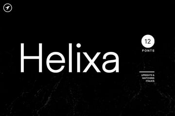 Helixa - Clean and Modern Sans-Serif Typeface