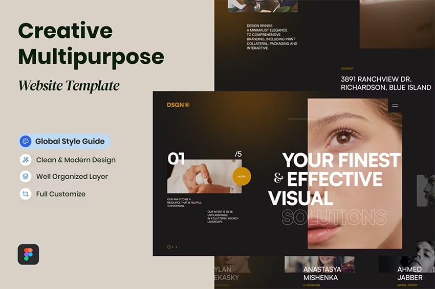 DSGN - Creative Agency Web Template