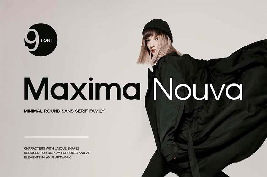 Maxima Nouva Modern Sans Serif Font Family